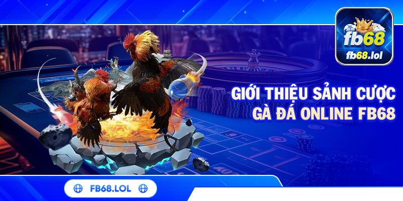 Giới thiệu sảnh cược gà đá online FB68